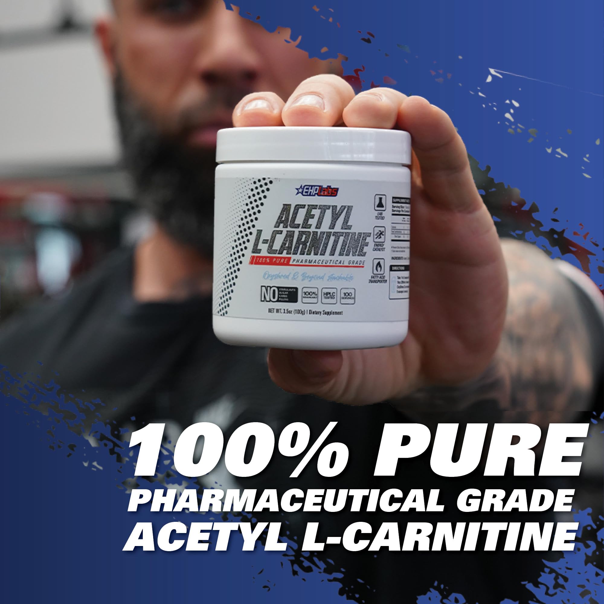 EHP Labs Acetyl L-Carnitine Powder – Brain Health & Energy

