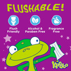 Kandoo Flushable Wipes for Kids - Potty Training


