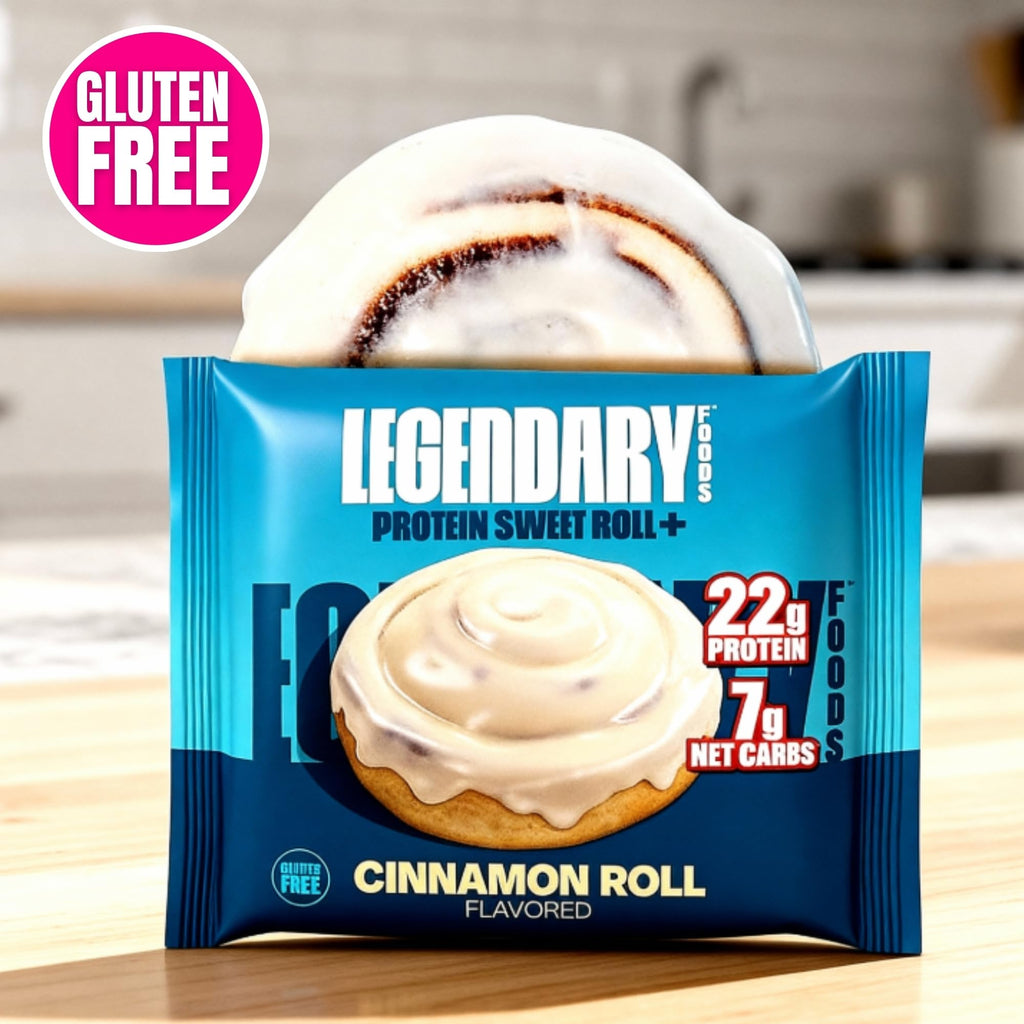 Legendary Foods 22g Protein Bars – Gluten-Free Keto Snack

