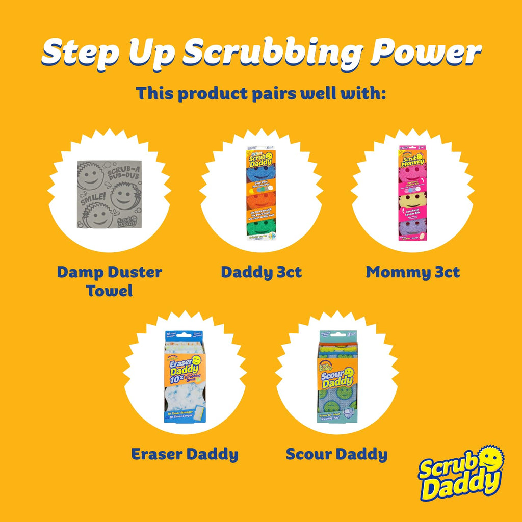 Scrub Daddy Damp Duster Sponges for Dusting

