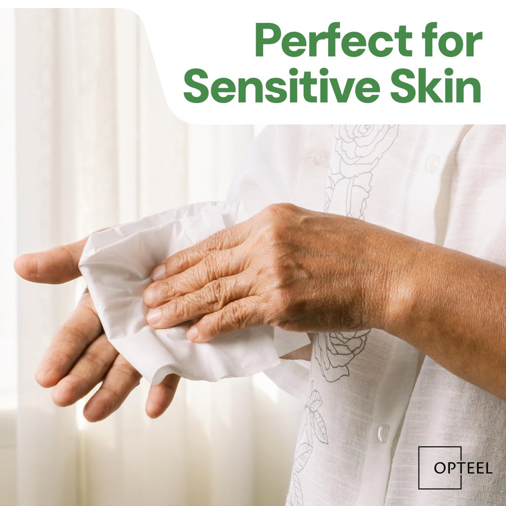 Adult Scented Wet Wipes for Incontinence - Aloe Vera & Vit E

