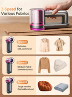 DRFLASH Fabric Shaver LED Display Rechargeable

