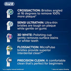 Oral-B CrossAction Replacement Heads for Toothbrushes

