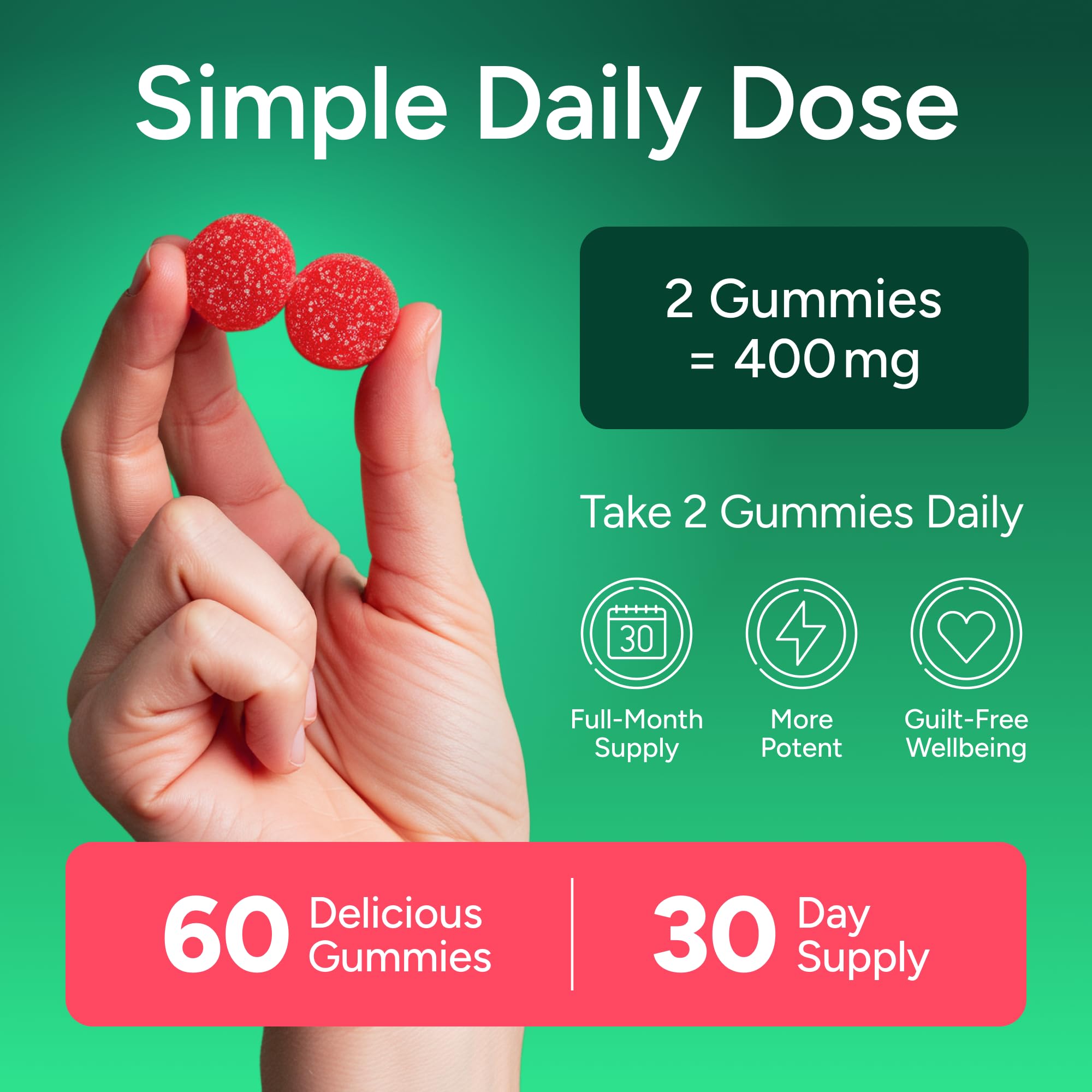 Purify Life GLP-1 Berberine Gummies - Sugar-Free

