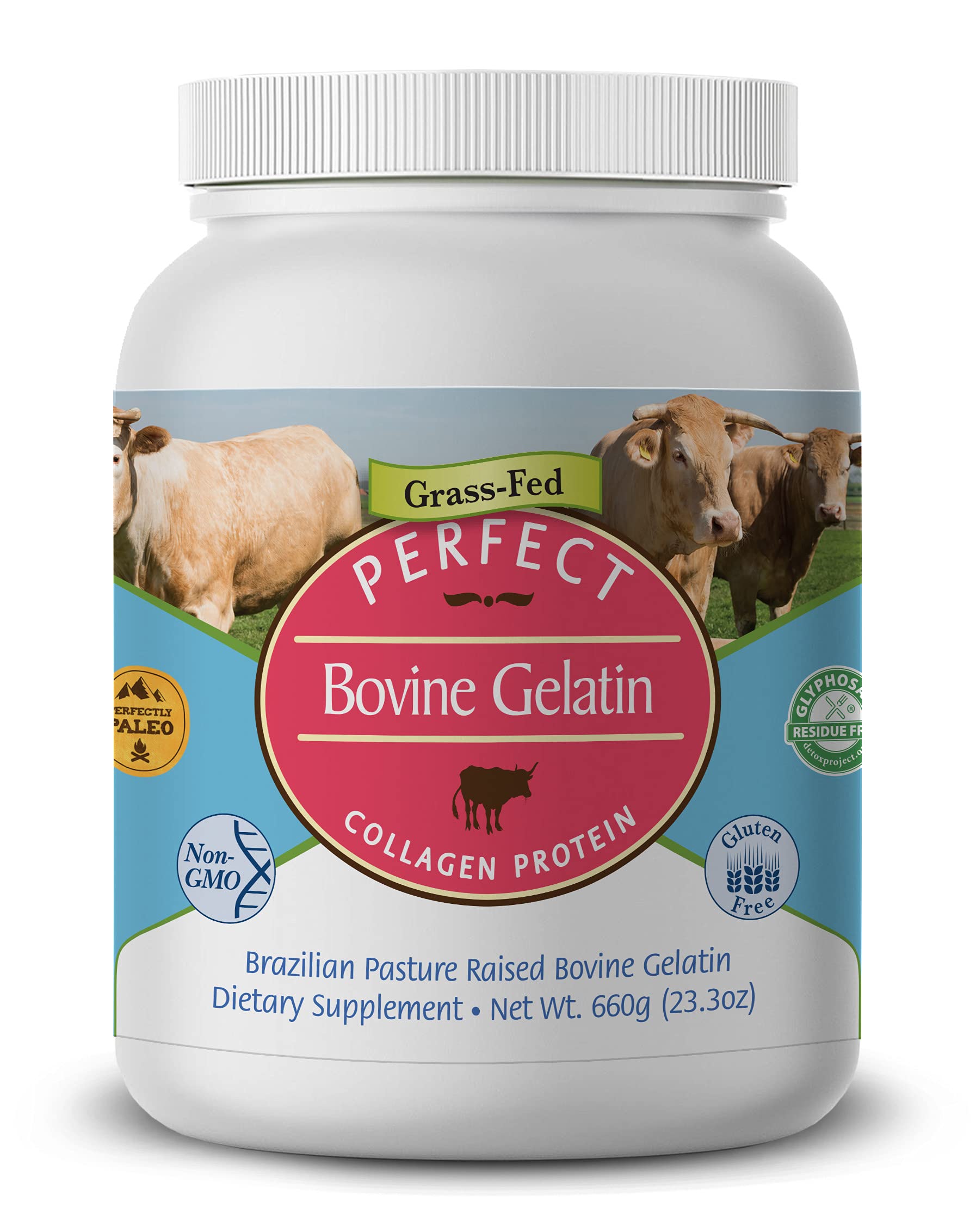 Perfect Supplements Gelatin Collagen Protein for Joints

