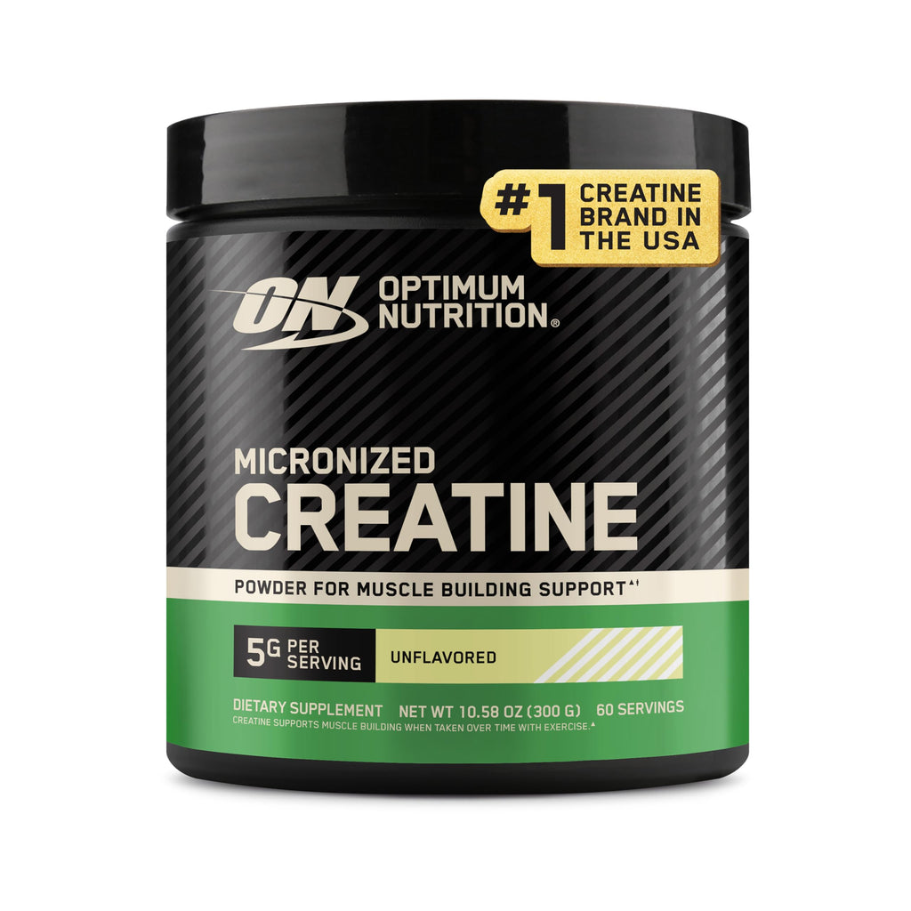 Optimum Nutrition Creatine Micronized Monohydrate Powder – 5 g per scoop