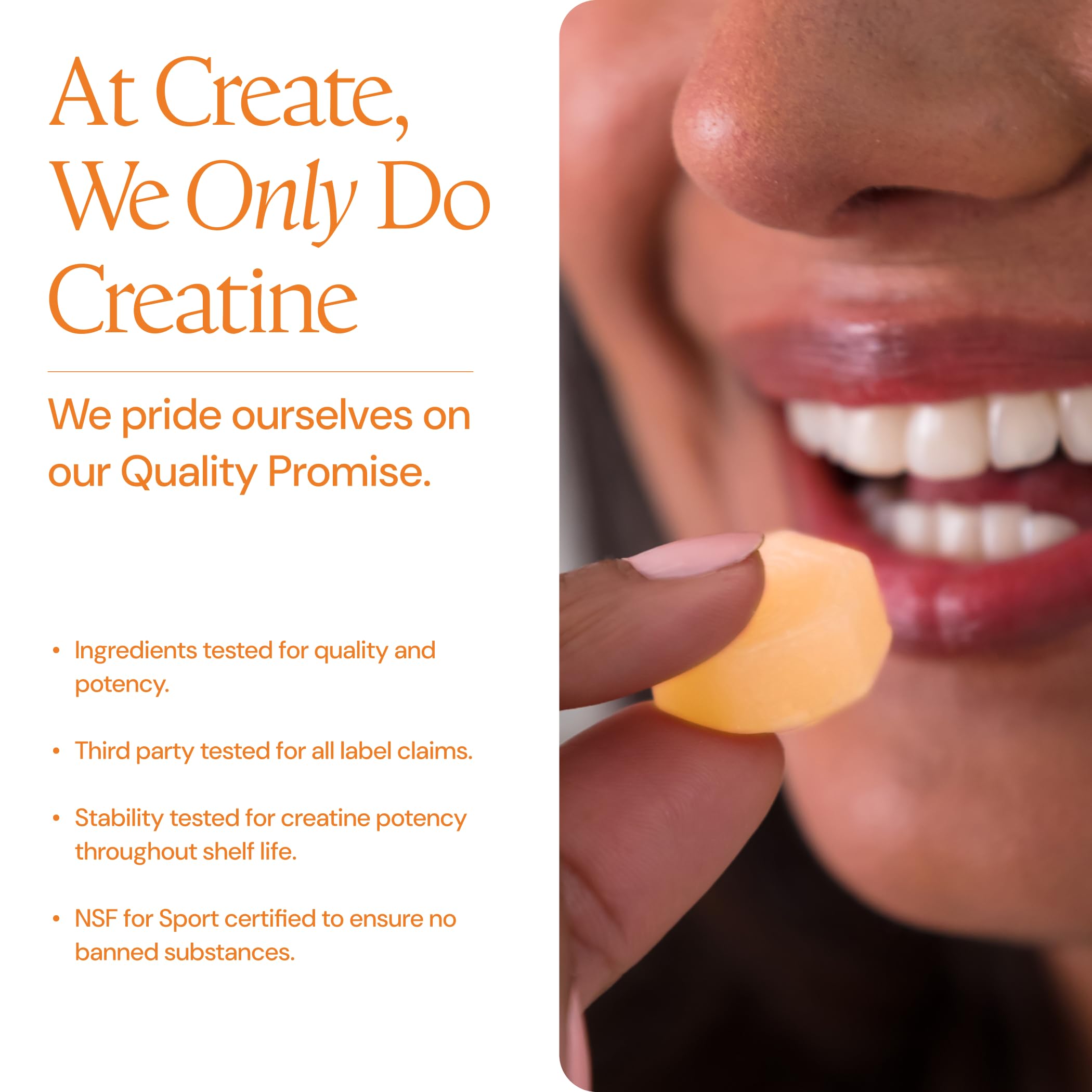 Creatine Monohydrate Gummies – Vegan Gluten-Free

