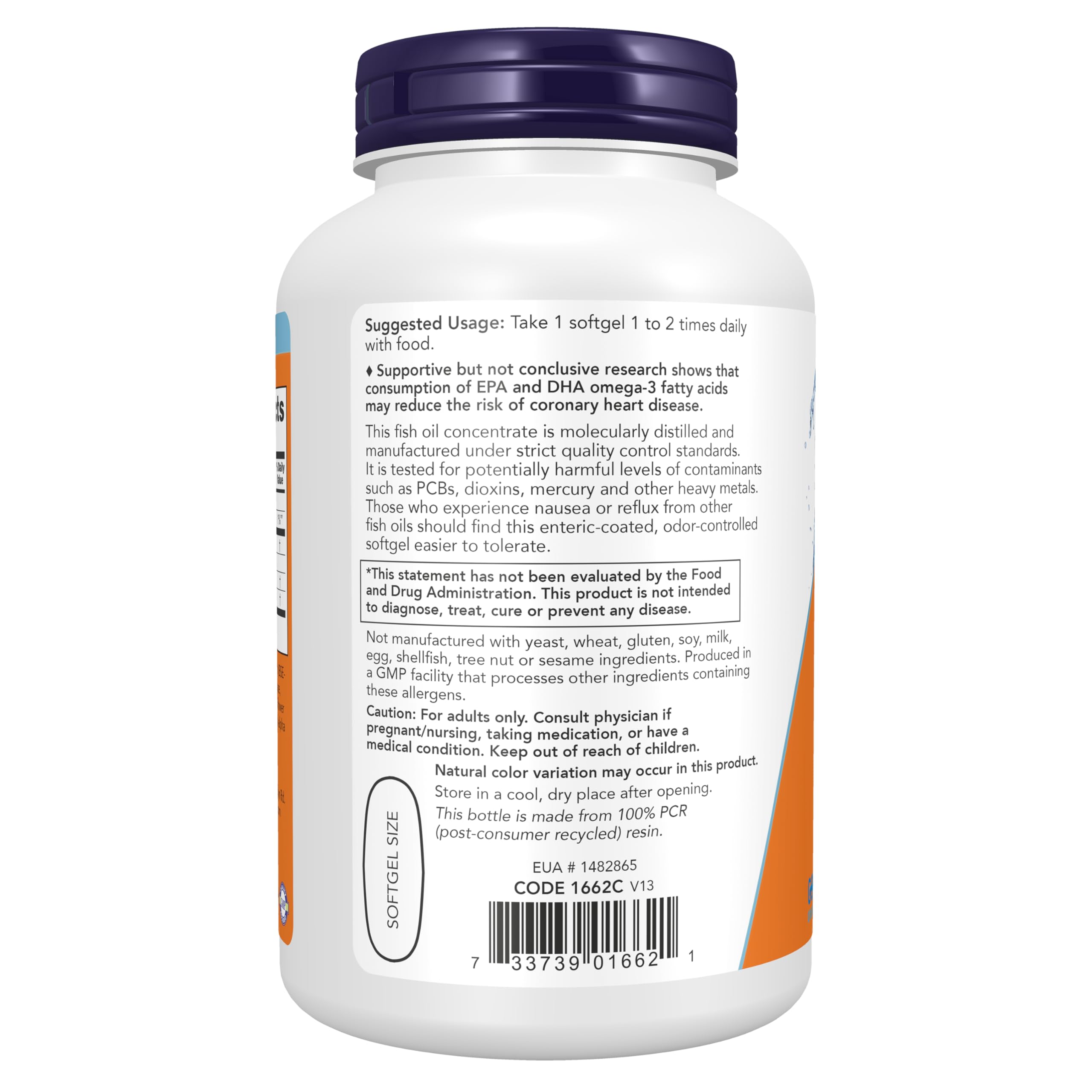 NOW Foods Ultra Omega-3 Enteric Softgels

