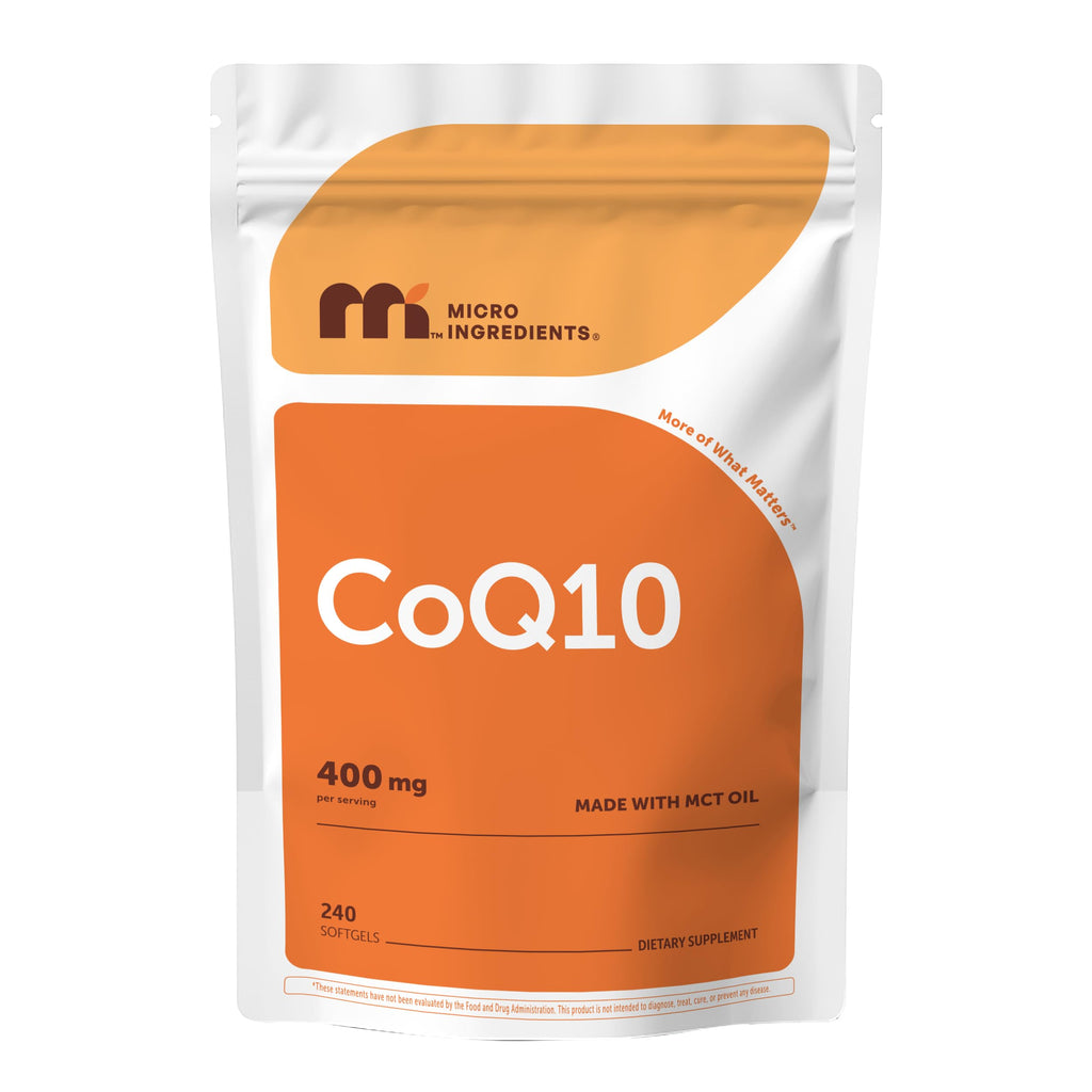 CoQ10 Softgels with Coconut MCT Oil | Micro Ingredients

