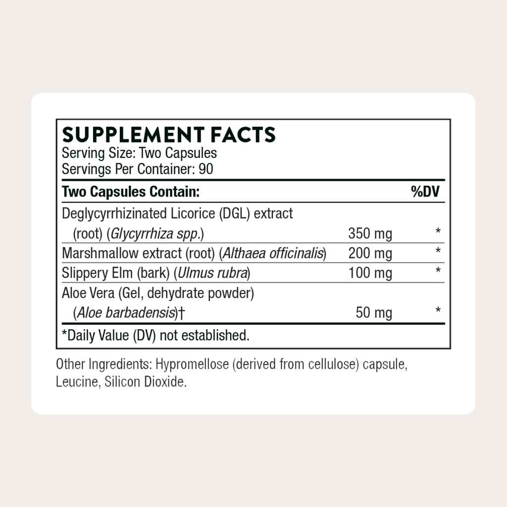 Thorne GI Relief Digestion Supplement | Gut Health


