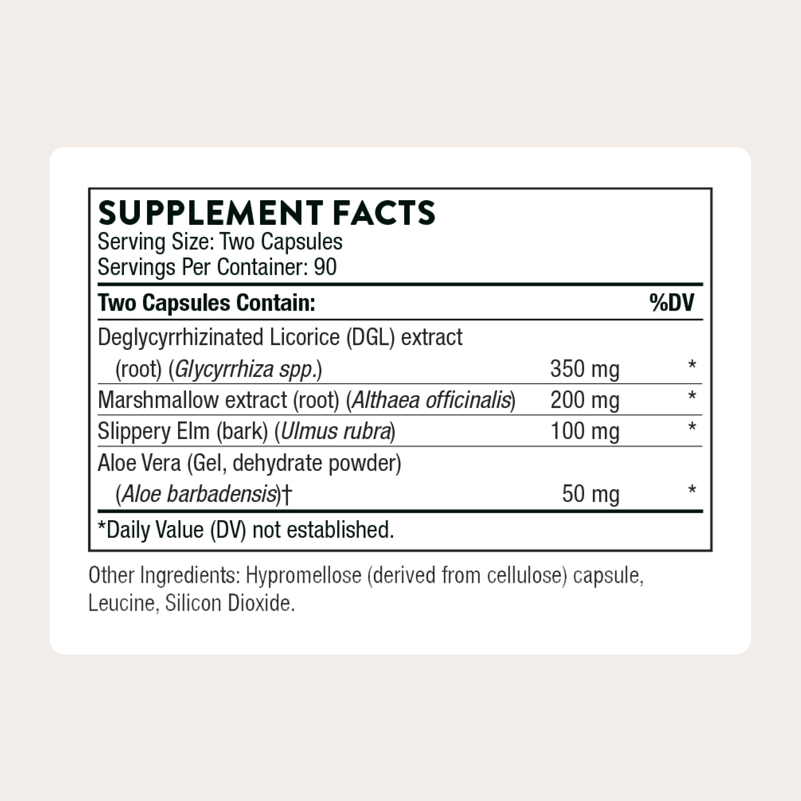 Thorne GI Relief Digestion Supplement | Gut Health

