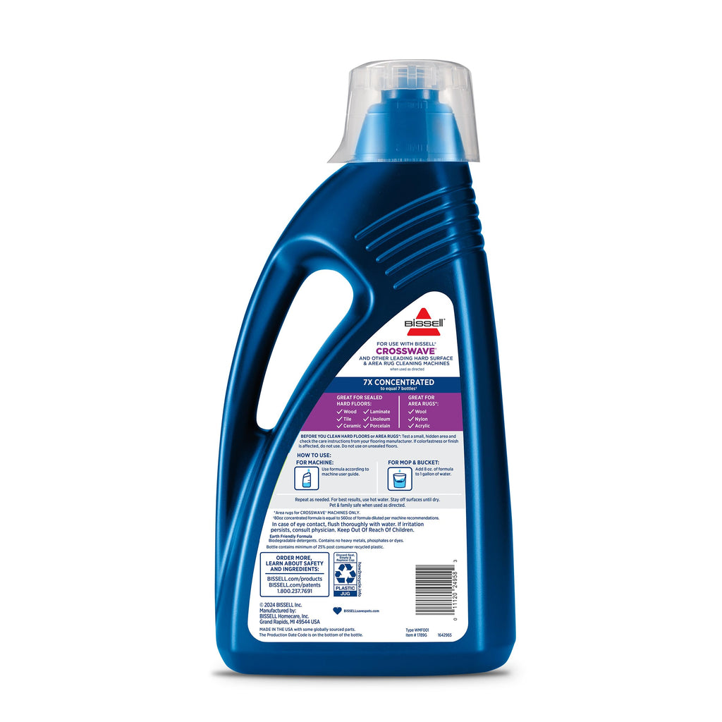 BISSELL Multi-Surface Cleaning Solution for CrossWave & Rugs

