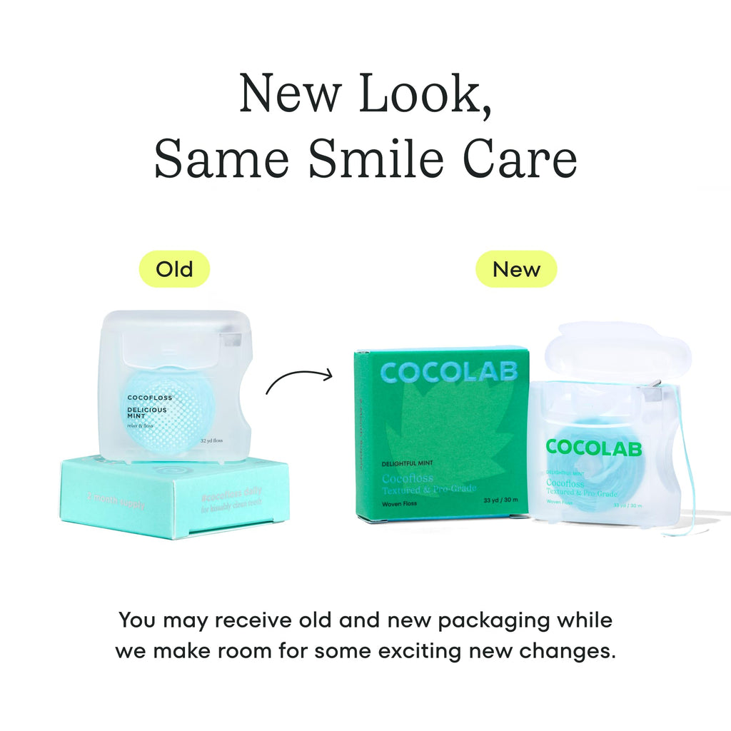 Cocofloss Expanding Woven Dental Floss by Cocolab

