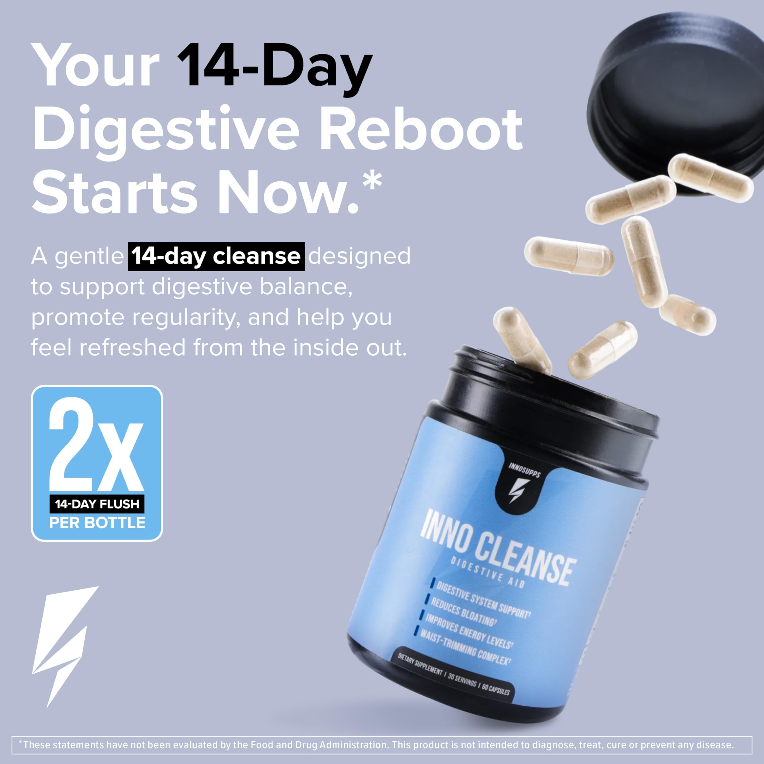 InnoSupps Inno Cleanse Colon Detox & Digestive Health

