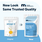 Micro Ingredients Omega-3 Fish Oil Softgels | EPA 540 DHA 360

