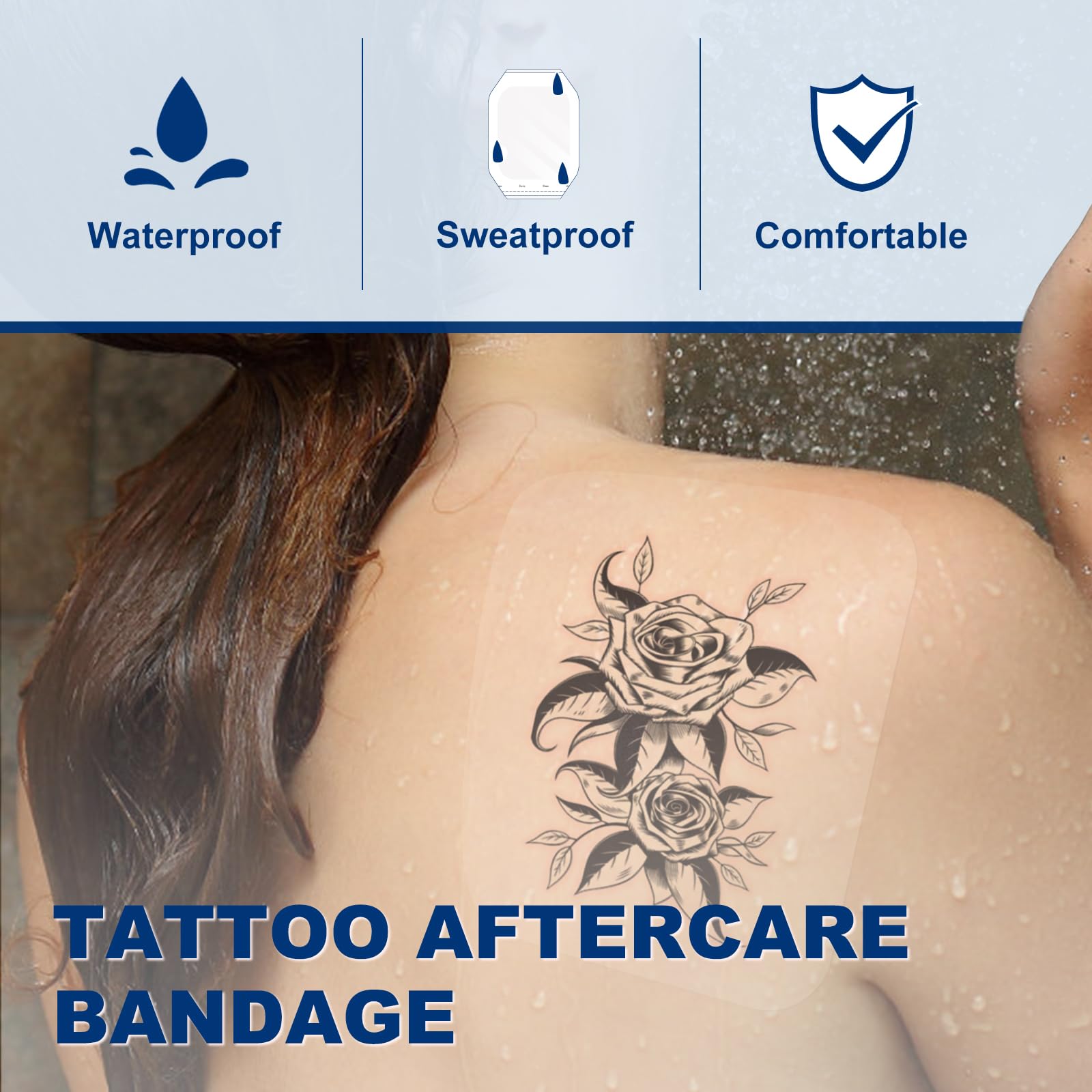 Ceeport Transparent Film Dressing | Waterproof Wound Patches

