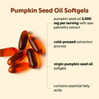 Micro Ingredients Pumpkin Seed Oil Saw Palmetto Softgels

