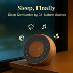 Housbay Sleep Sound Machine - 31 Sounds & Auto-Off Timer

