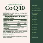 Nature’s Bounty CoQ10 200 mg Softgels for Heart Health

