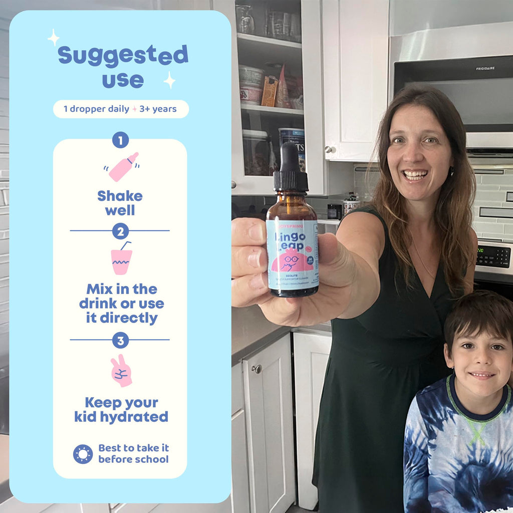 JoySpring LingoLeap Liquid Kids Formula with Zeolite D3

