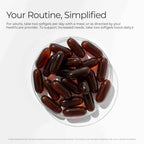 Livingood Daily Omega Supplement with Turmeric Curcumin

