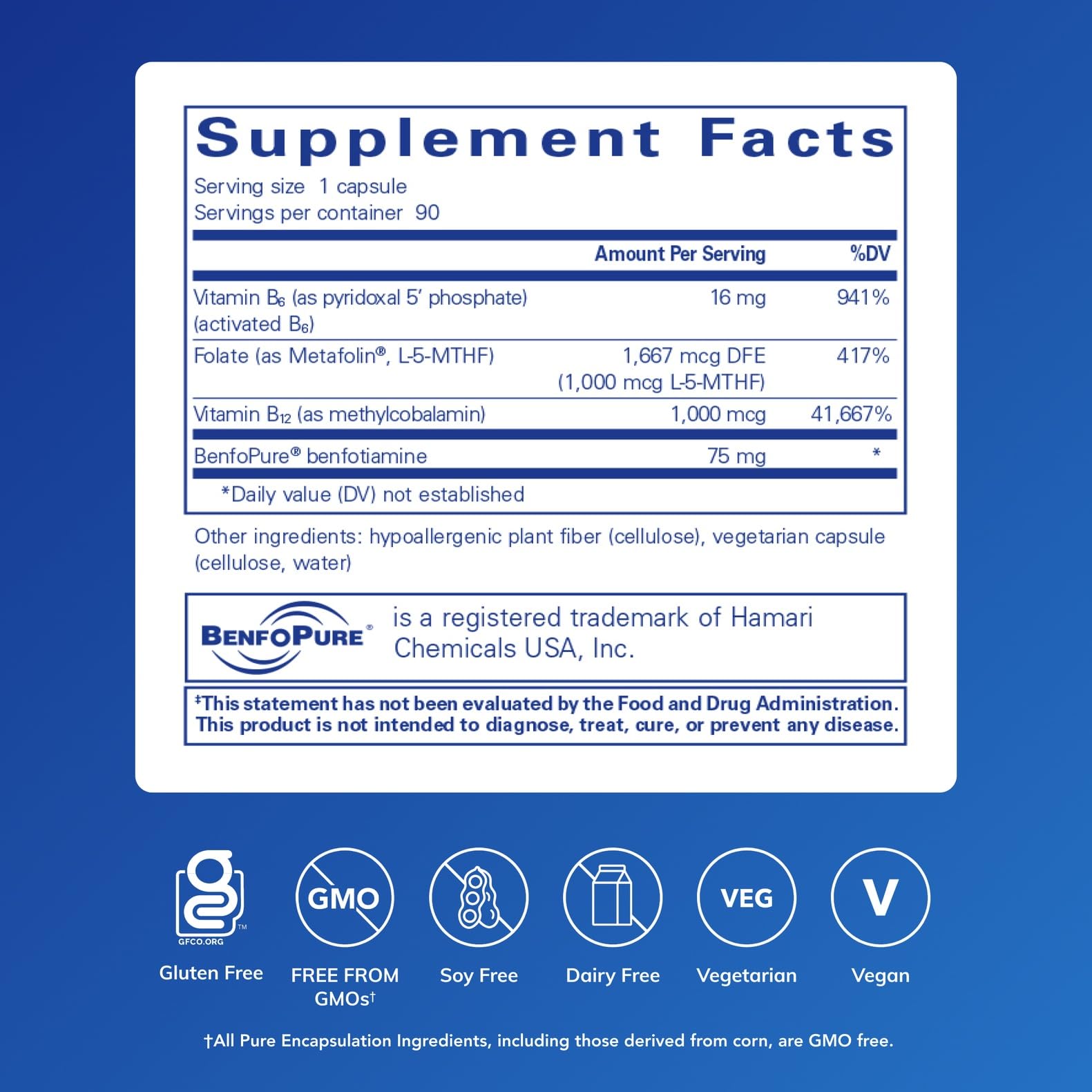 MethylAssist B Vitamin Complex by Pure Encapsulations

