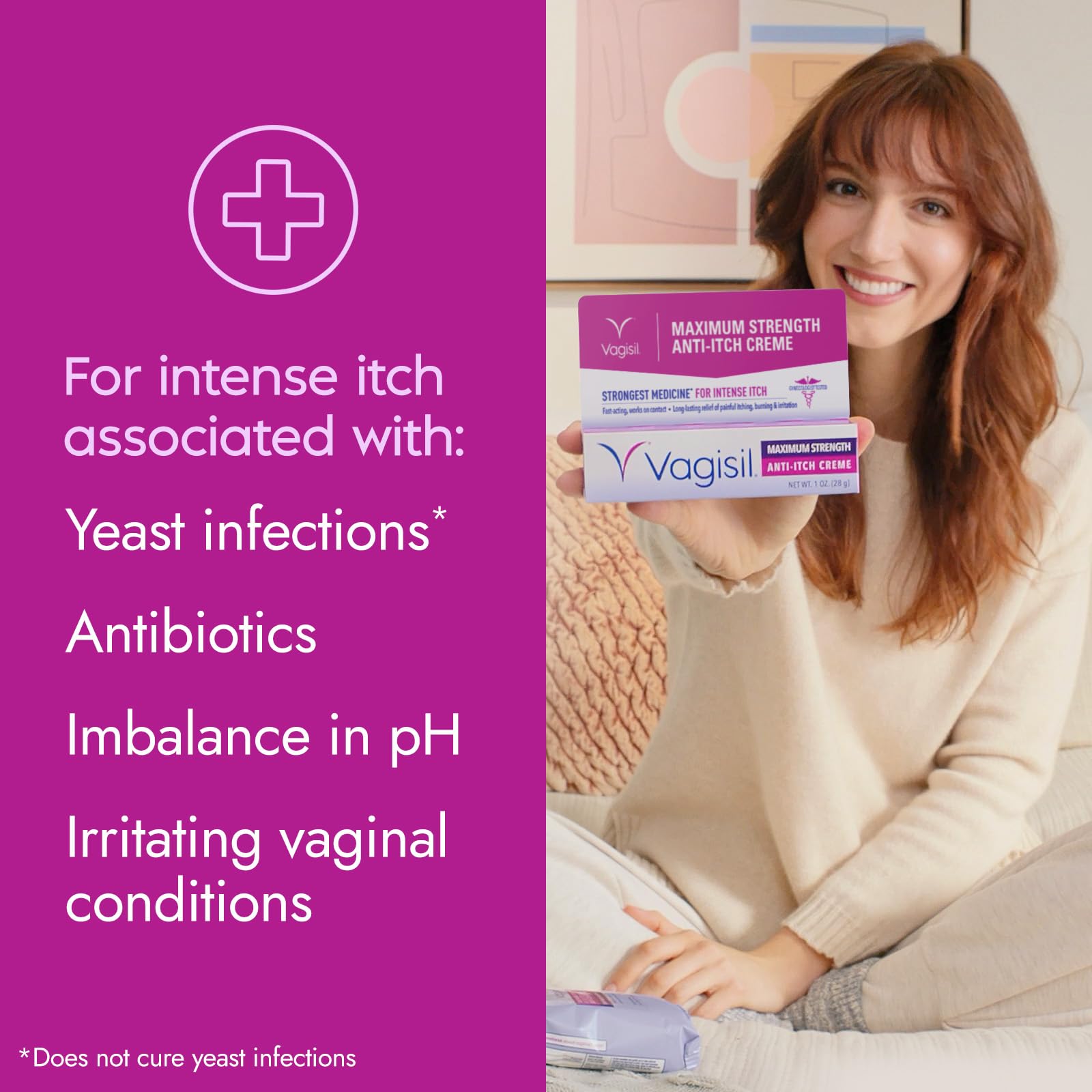 Vagisil Maximum Strength Anti-Itch Cream | Benzocaine

