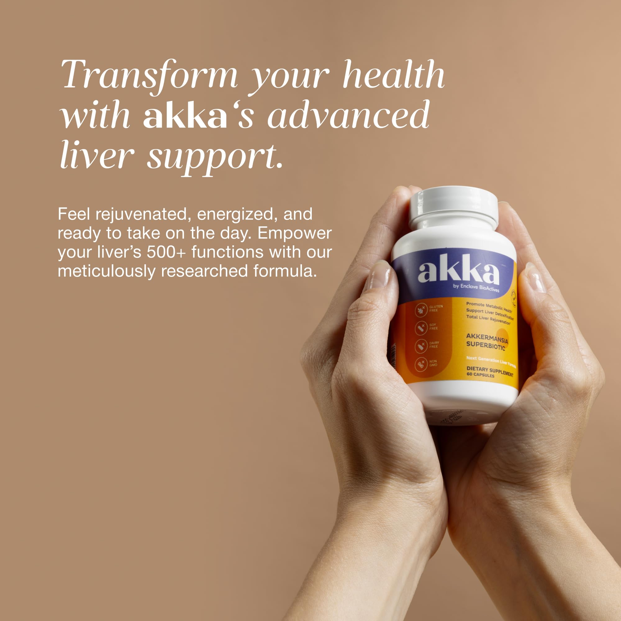 AKKA Akkermansia Probiotic Liver Detox – Liver Health

