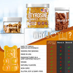 Joyli L Tyrosine Gummies 1000mg - Vegan Gluten-Free Focus

