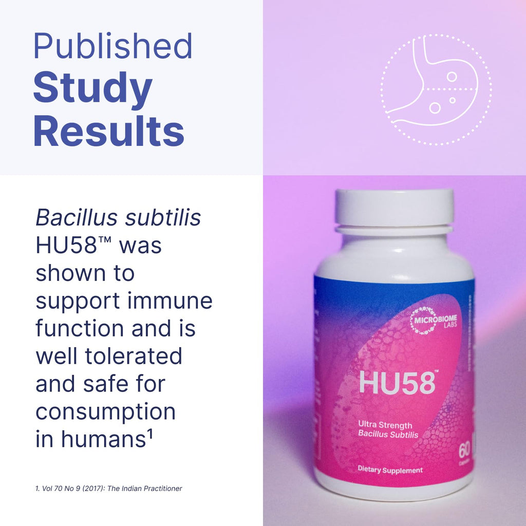 HU58 Bacillus Subtilis Probiotic for Digestive Health

