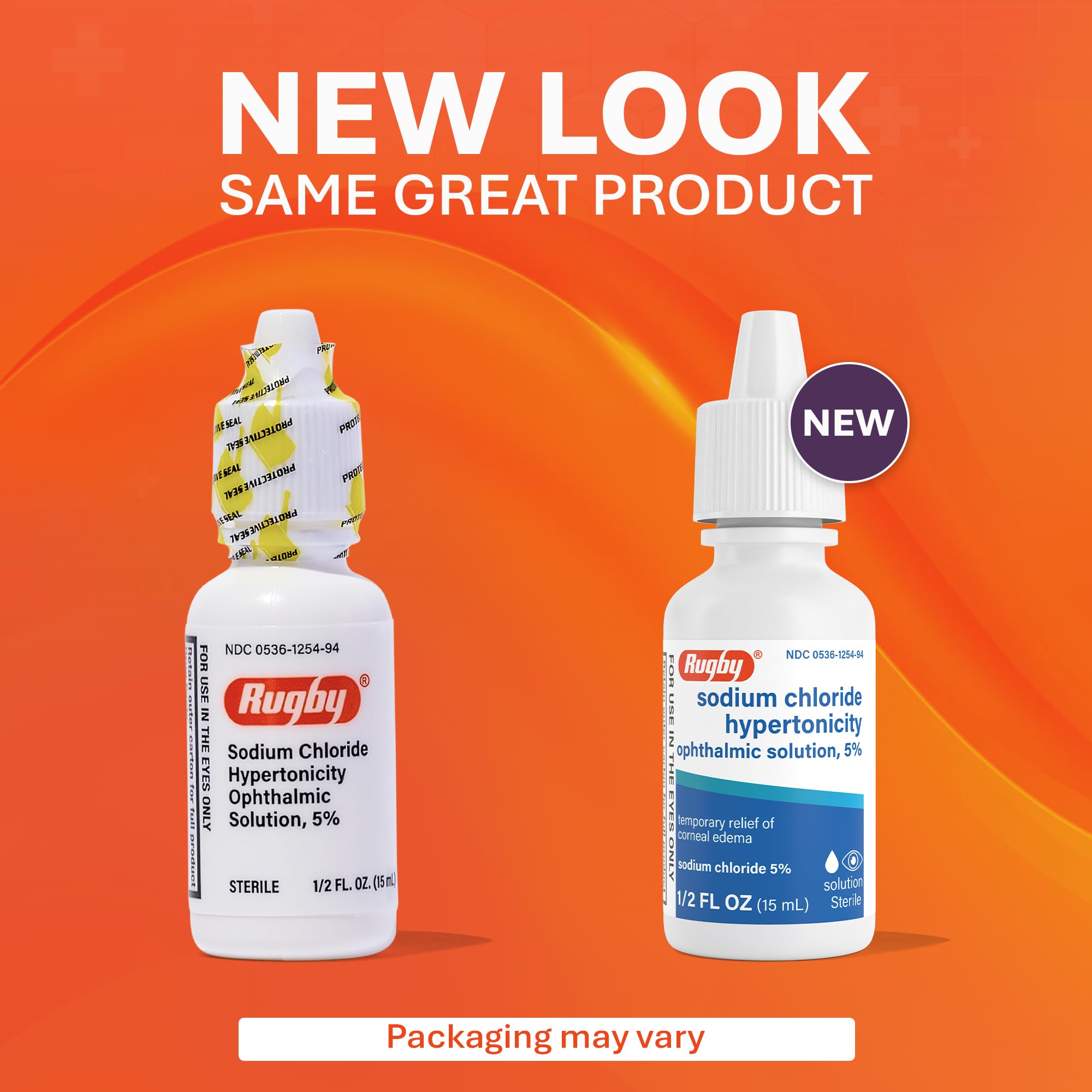 Rugby Ophthalmic Solution 5% Eye Drops for Corneal Edema

