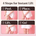 Skinnies Instant Thigh Lift Tape | Clear Sweatproof Adhesive

