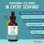 MaryRuth's Focus Drops | Organic Liquid Herbal Supplement

