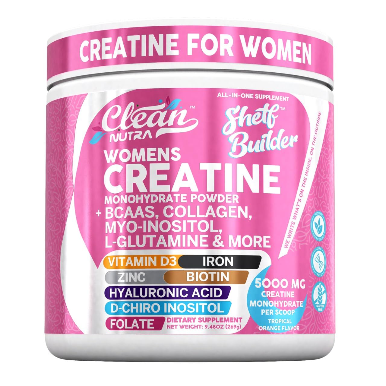 Creatine for Women: Multi-Ingredient Powder | Clean Nutra

