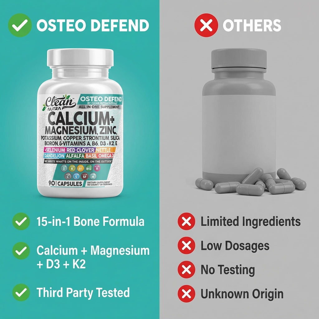 Osteo Defend Calcium Magnesium Zinc Supplement

