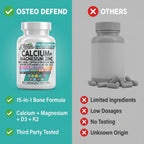 Osteo Defend Calcium Magnesium Zinc Supplement


