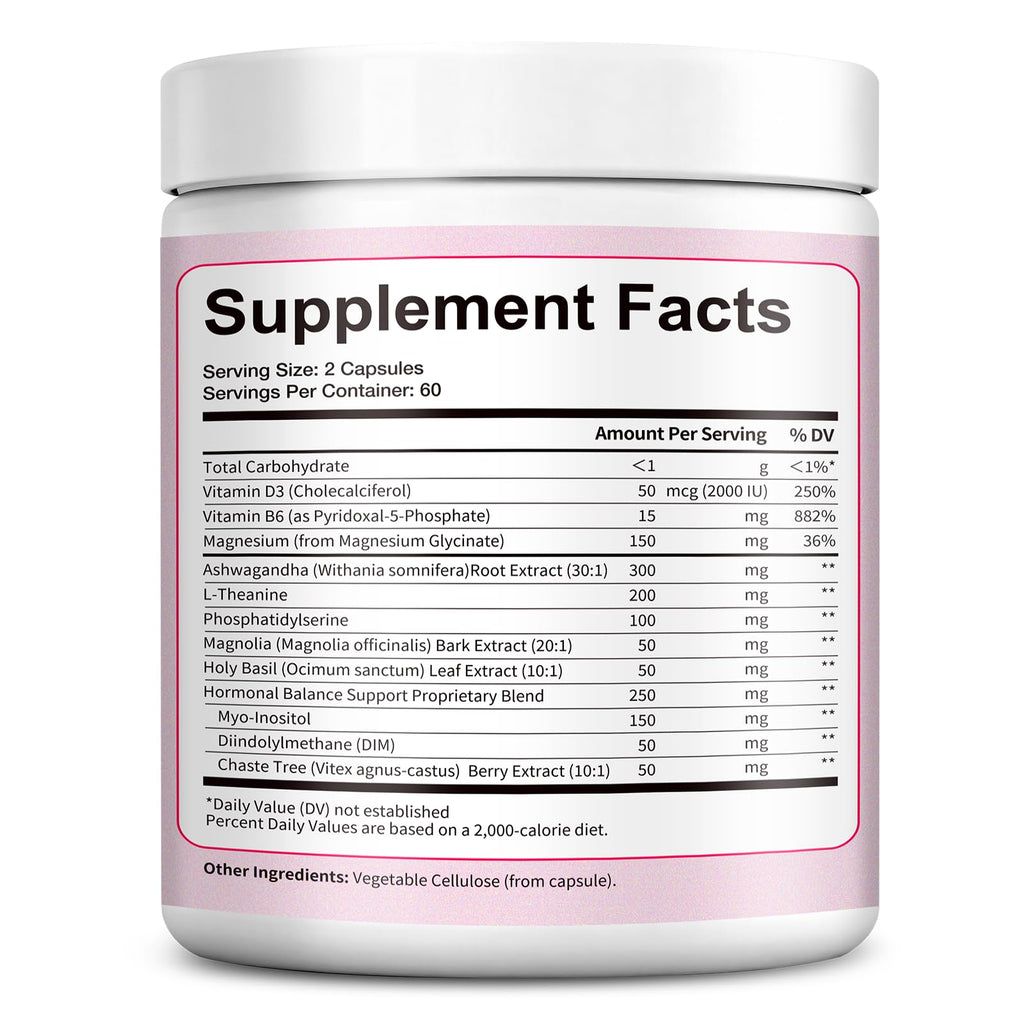Totaria Hormonal Balance Supplement - Stress Support

