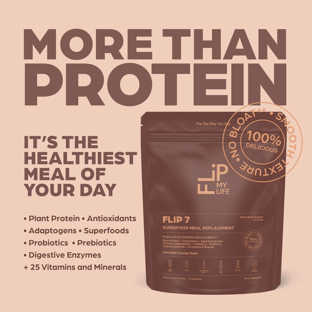 Flip 7 Plant-Based Meal Replacement - Natural SuperFood

