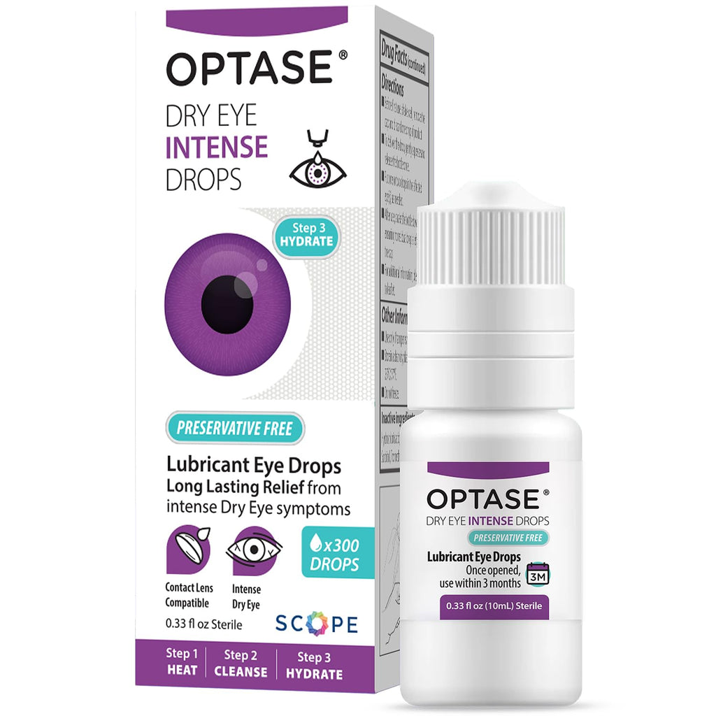 OPTASE Preservative-Free Dry Eye Drops for Sensitive Eyes

