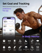 Ovutek Smart Scale with BMI & Body Fat - 5-In LED Display

