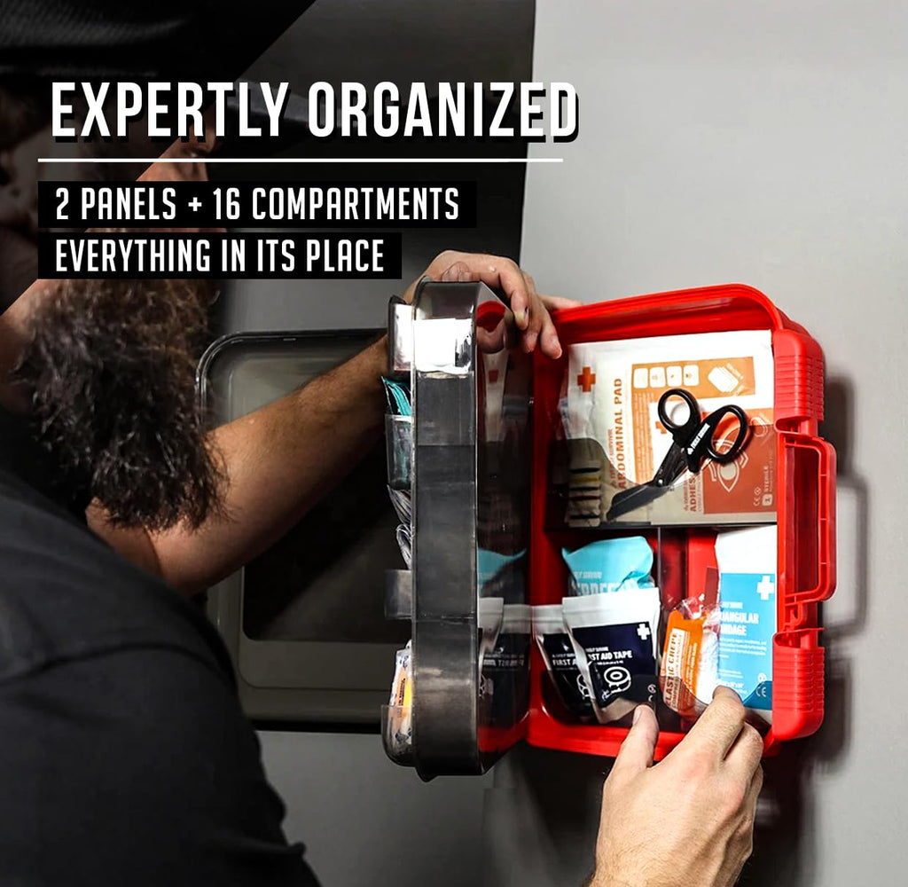 EVERLIT First Aid Kit – OSHA/ANSI Compliant Medical Kit

