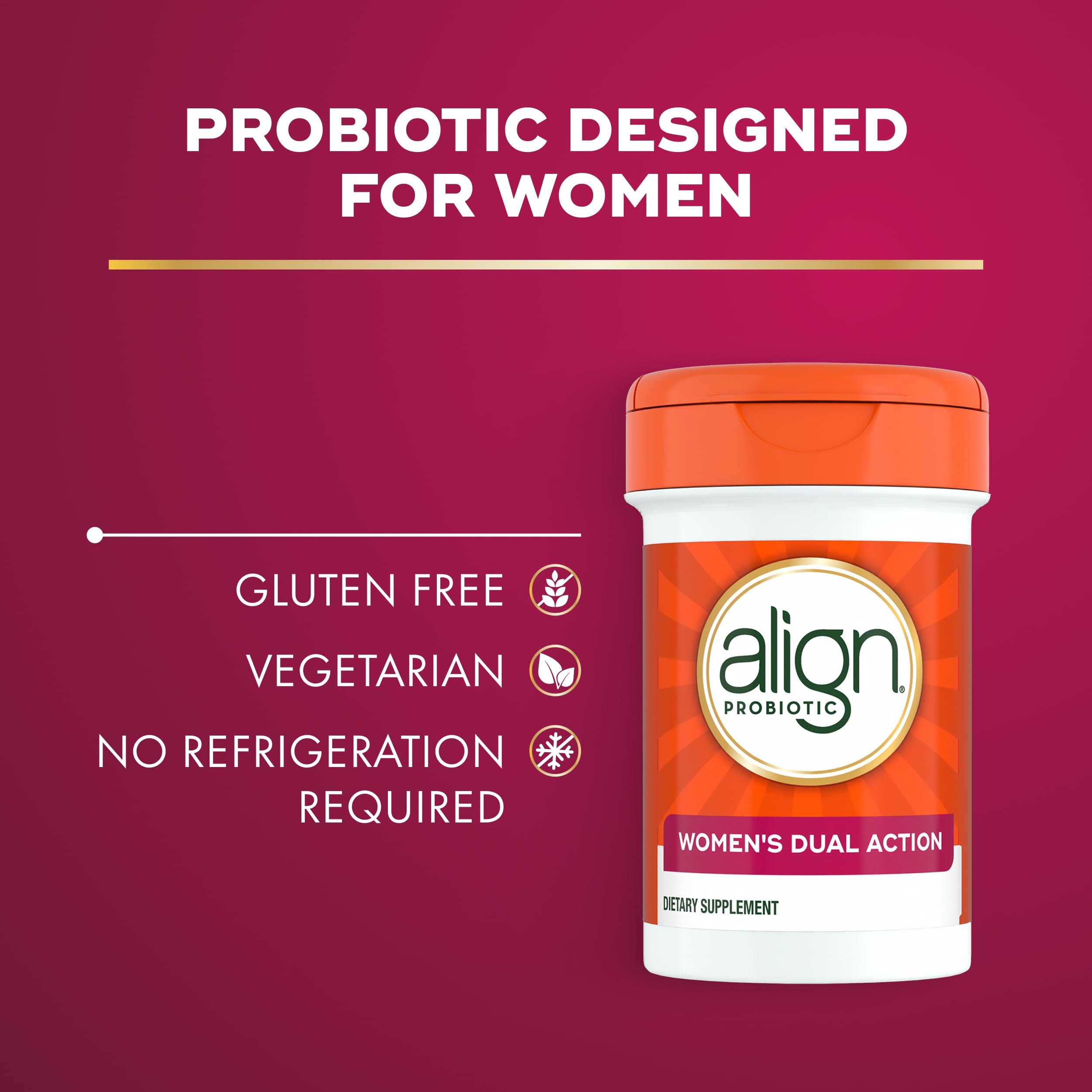 Align Probiotic Women's Dual Action for Digestive Health

