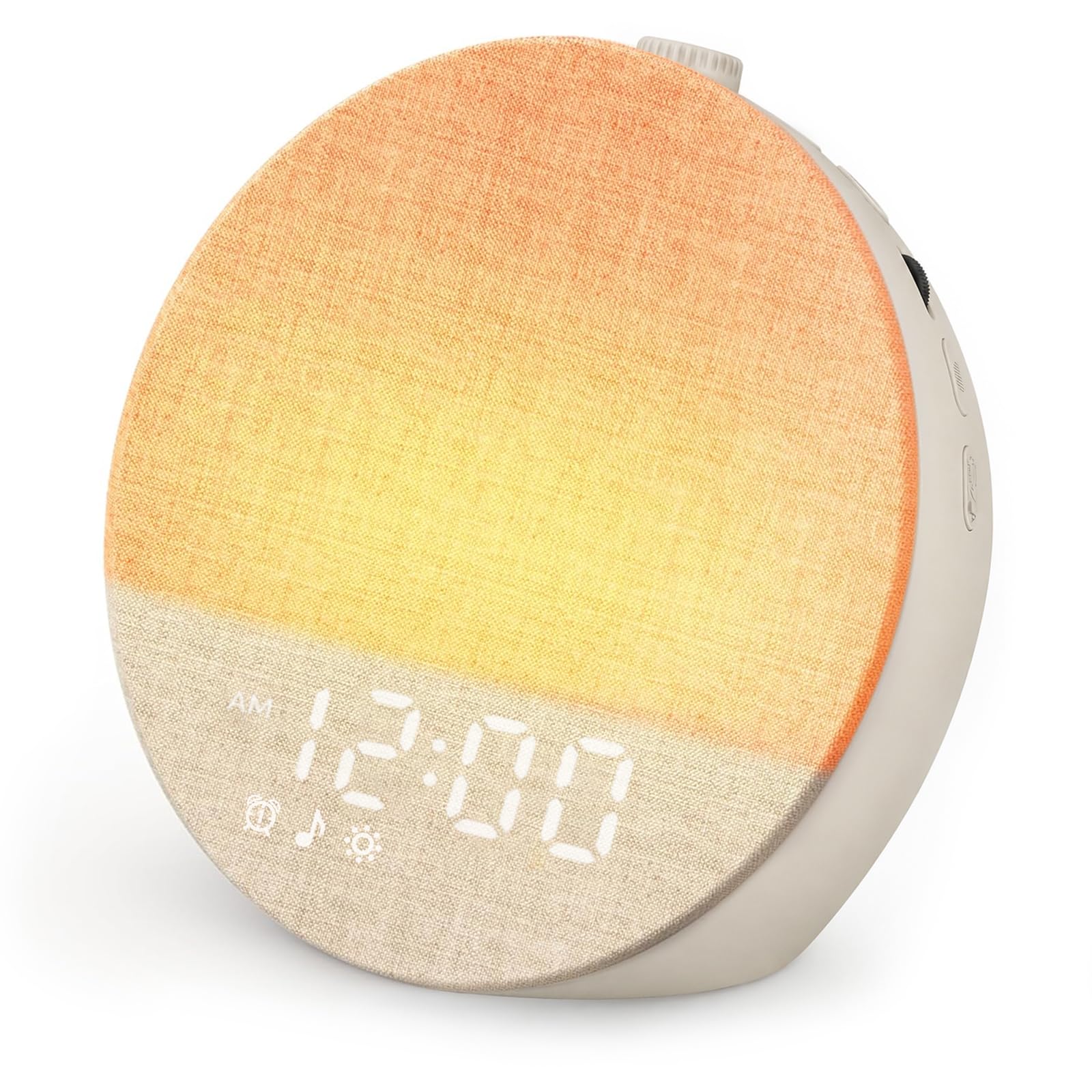 Geuuap Sunrise Alarm Clock with Sleep Sounds and Bluetooth

