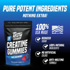 TASTY GAINS Creatine Gummies Monohydrate for Muscle

