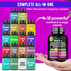 Adndale Liposomal NAD+ & Resveratrol Supplement

