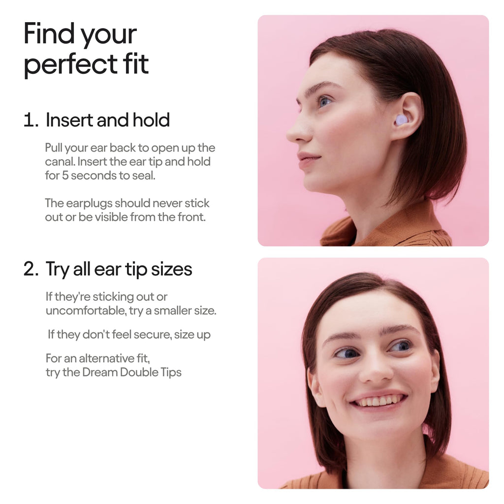 Loop Dream Earplugs for Sleep – Silicone/Memory Foam

