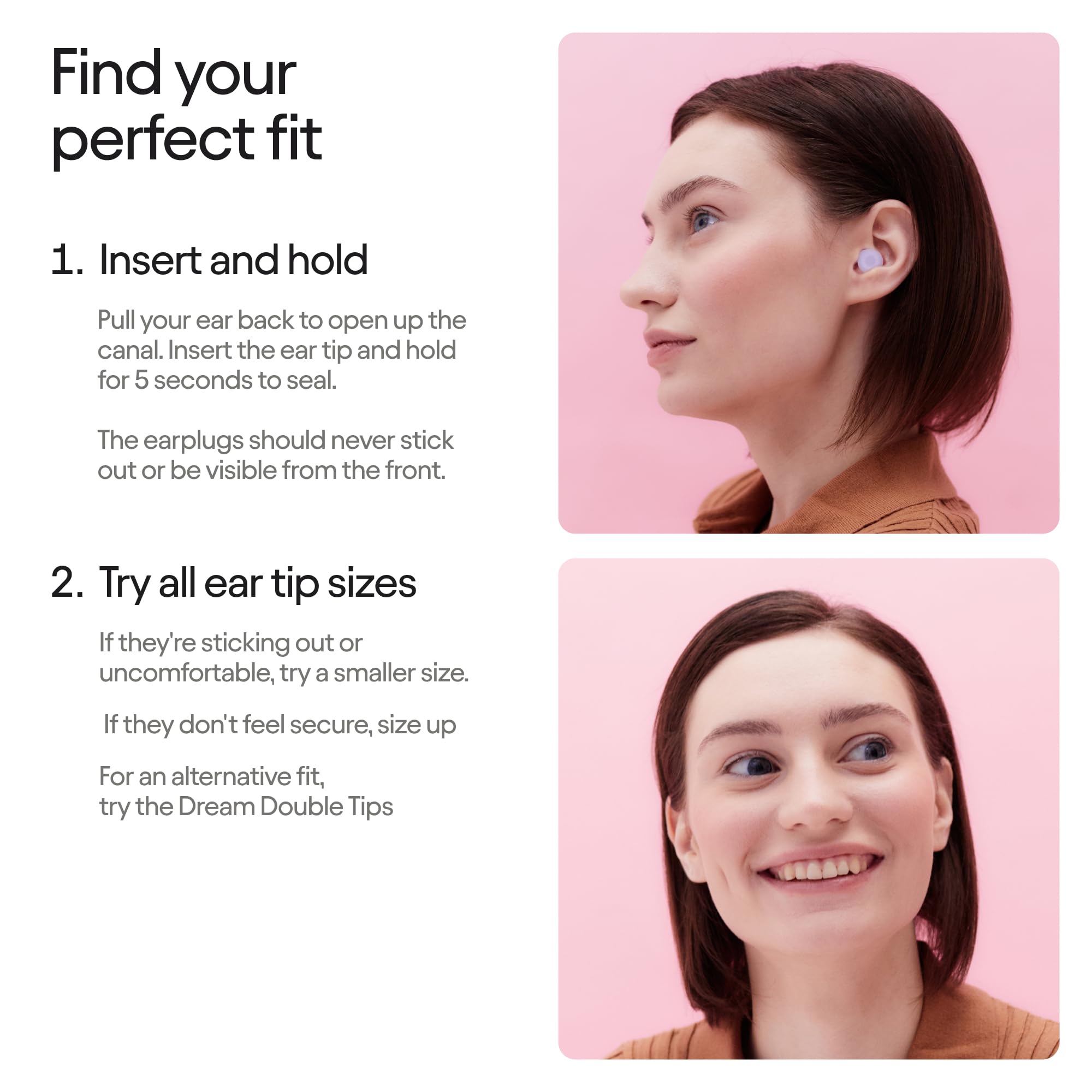 Loop Dream Earplugs for Sleep – Silicone/Memory Foam

