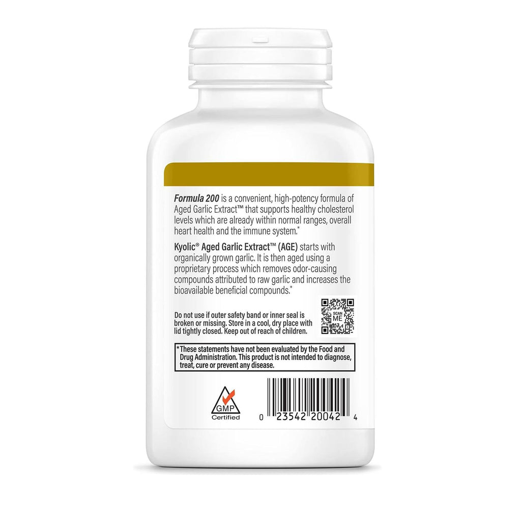 Kyolic Aged Garlic Extract Formula 200 Reserve

