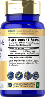 Carlyle Citicoline CDP Choline Supplement

