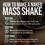 Naked Mass Gainer - All Natural Weight Gainer Protein Powder

